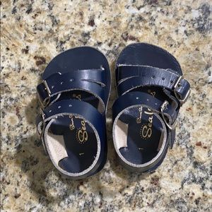 Navy blue sun sans sea wees size 1